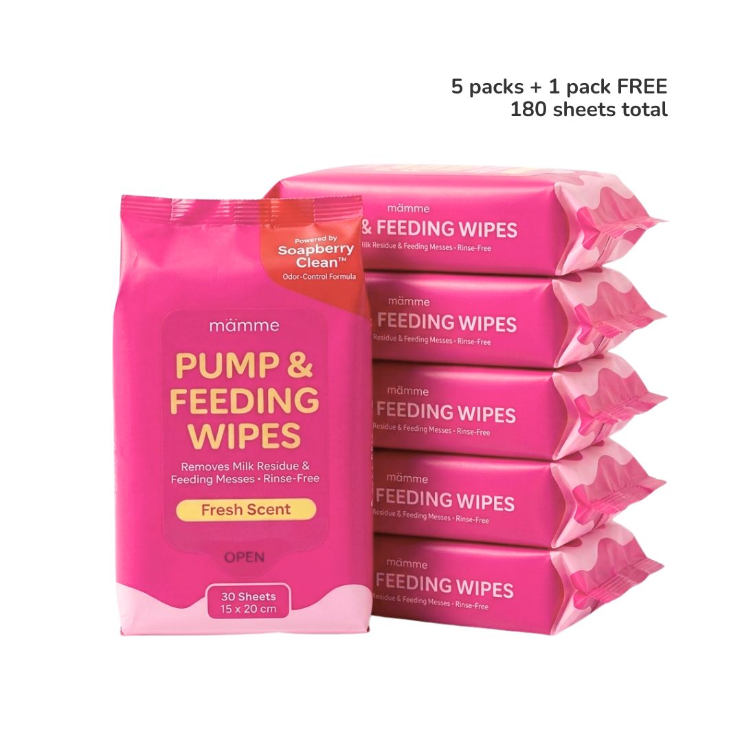 Pump and Feeding Wipes | Fresh Scent, 30 sheets