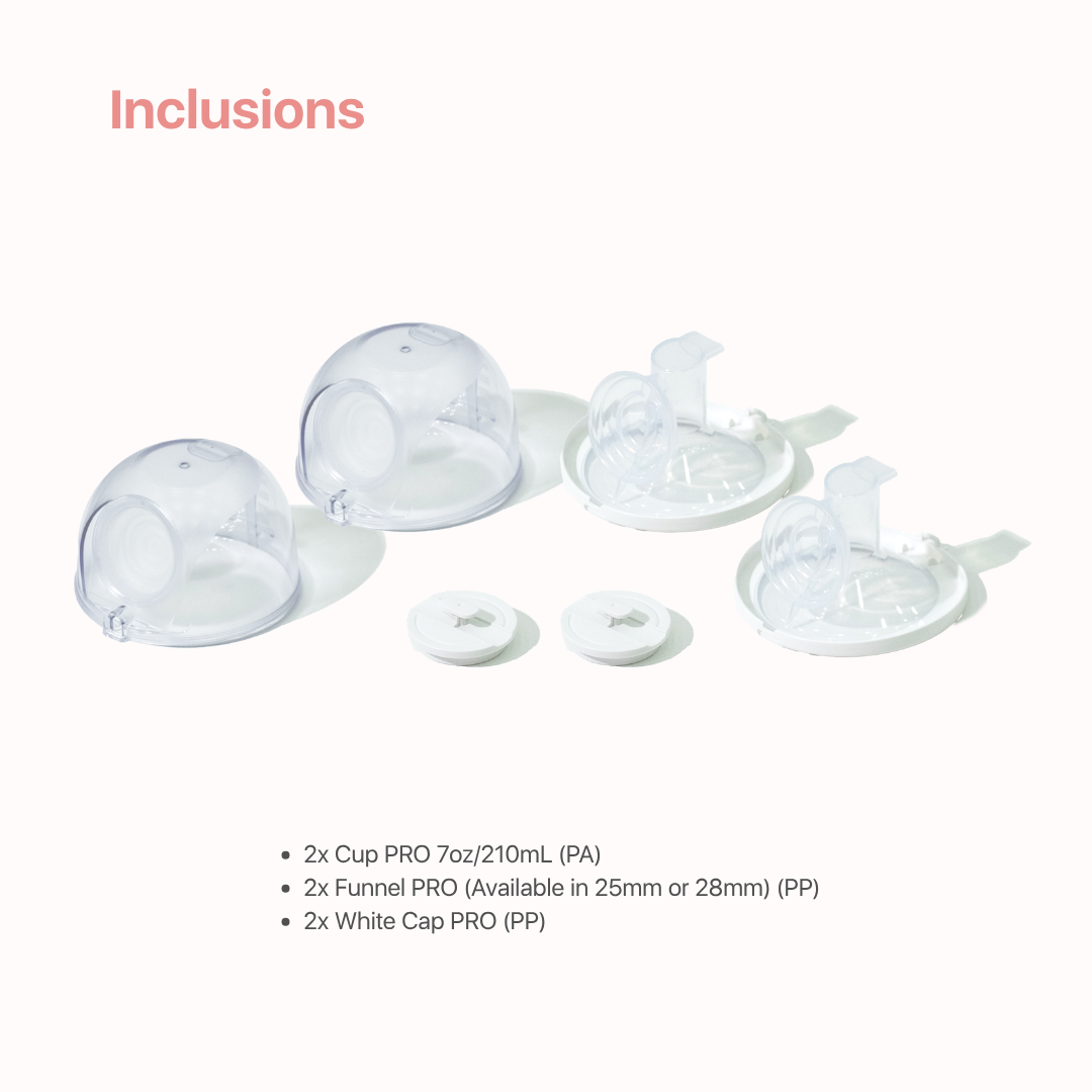 PRO 2-part Handsfree Cup Set, Pair