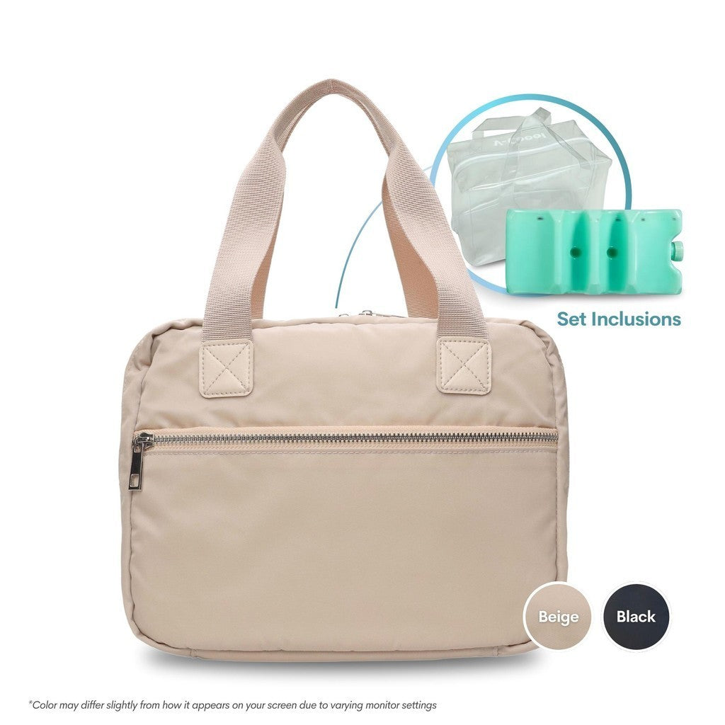 On-the-Go Pump and Nursing Cooler Bag Set