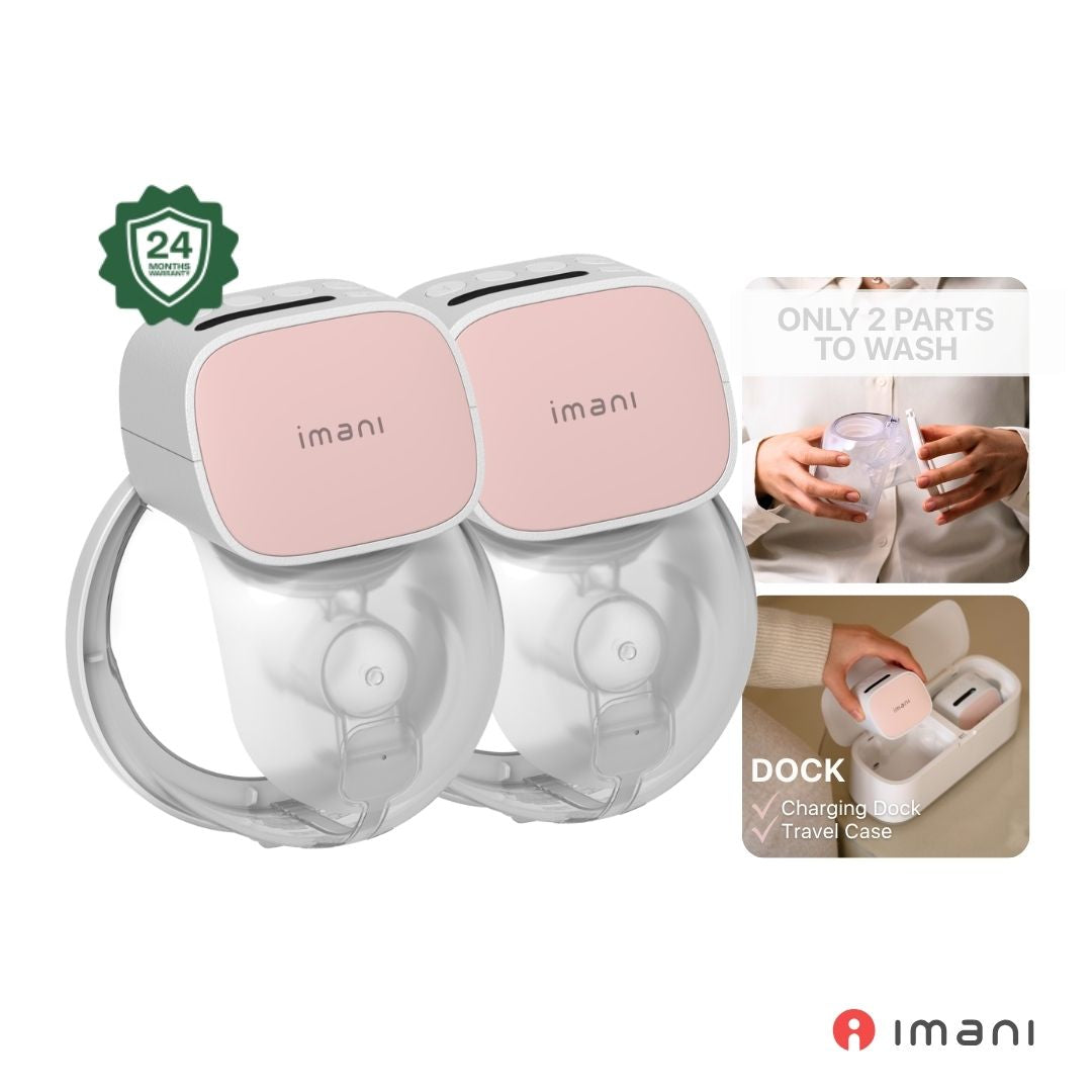 i2 PRO Double Wearable Pump with Dock | 2 year warranty