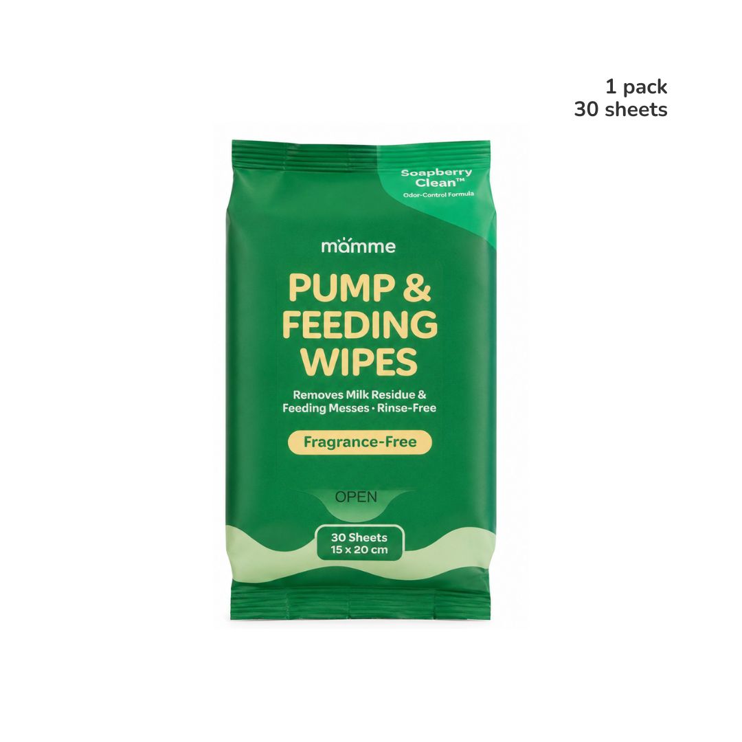 Pump & Feeding Wipes Fragrance-Free, 30 Sheets
