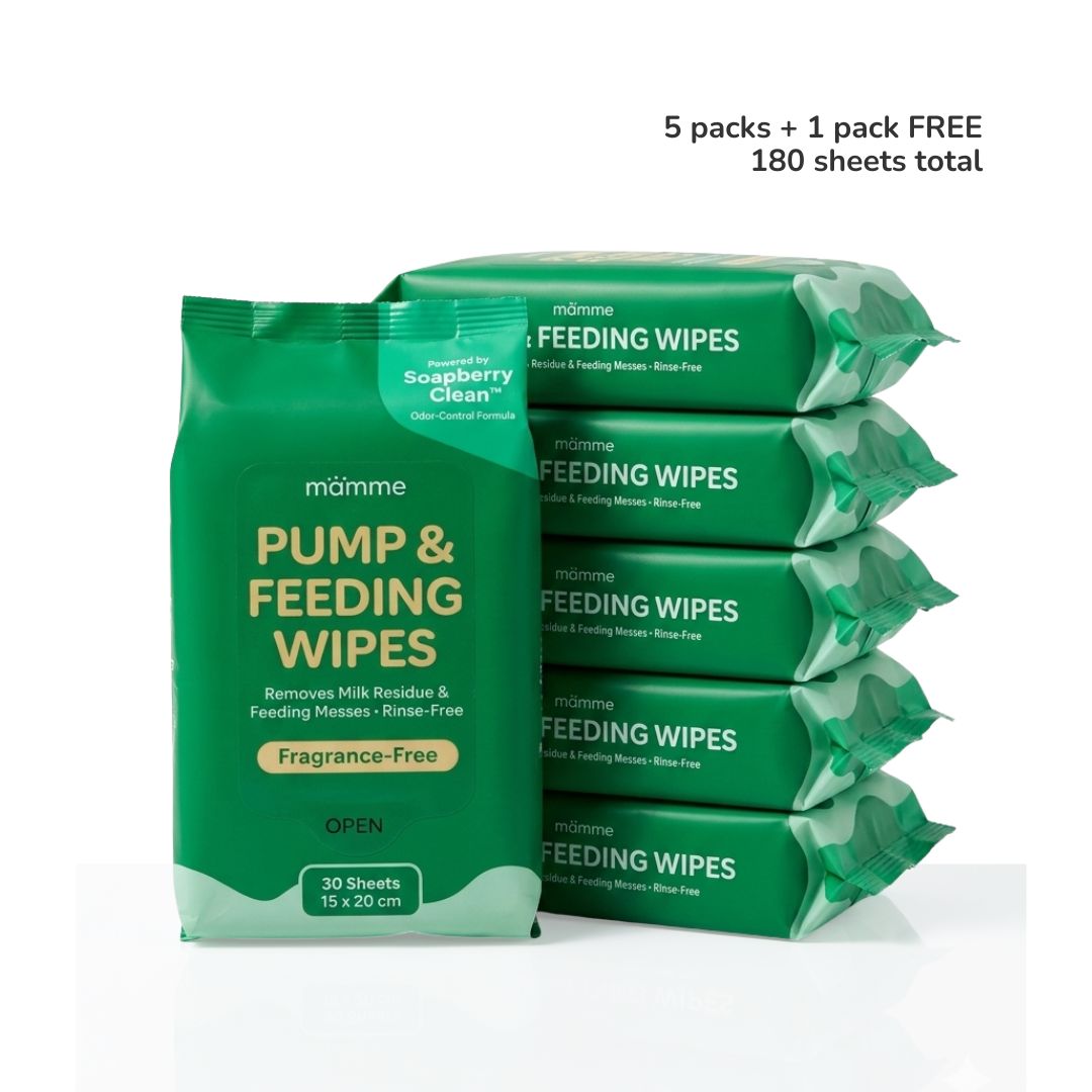 Pump & Feeding Wipes Fragrance-Free, 30 Sheets