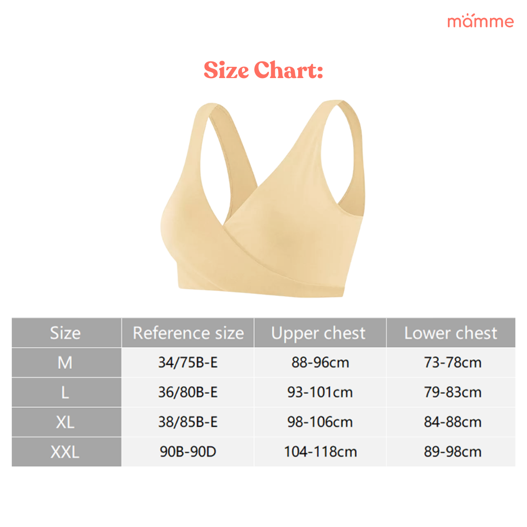 Mamme Crossover Maternity Nursing Bra