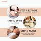 3-Step Manual Breast Pump System