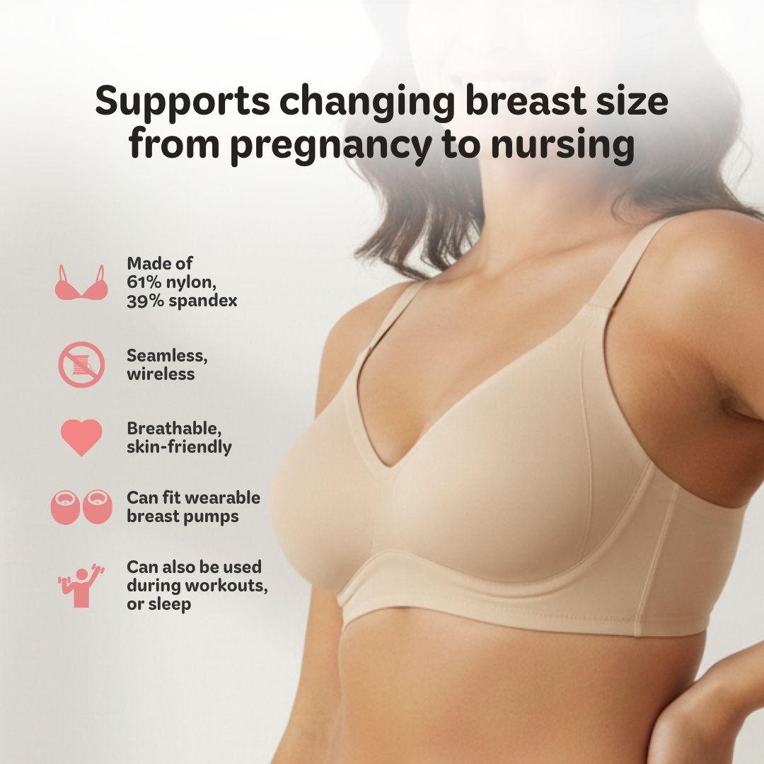 Mamme Anti-Microbial Seamless Bra