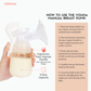 3-Step Manual Breast Pump System