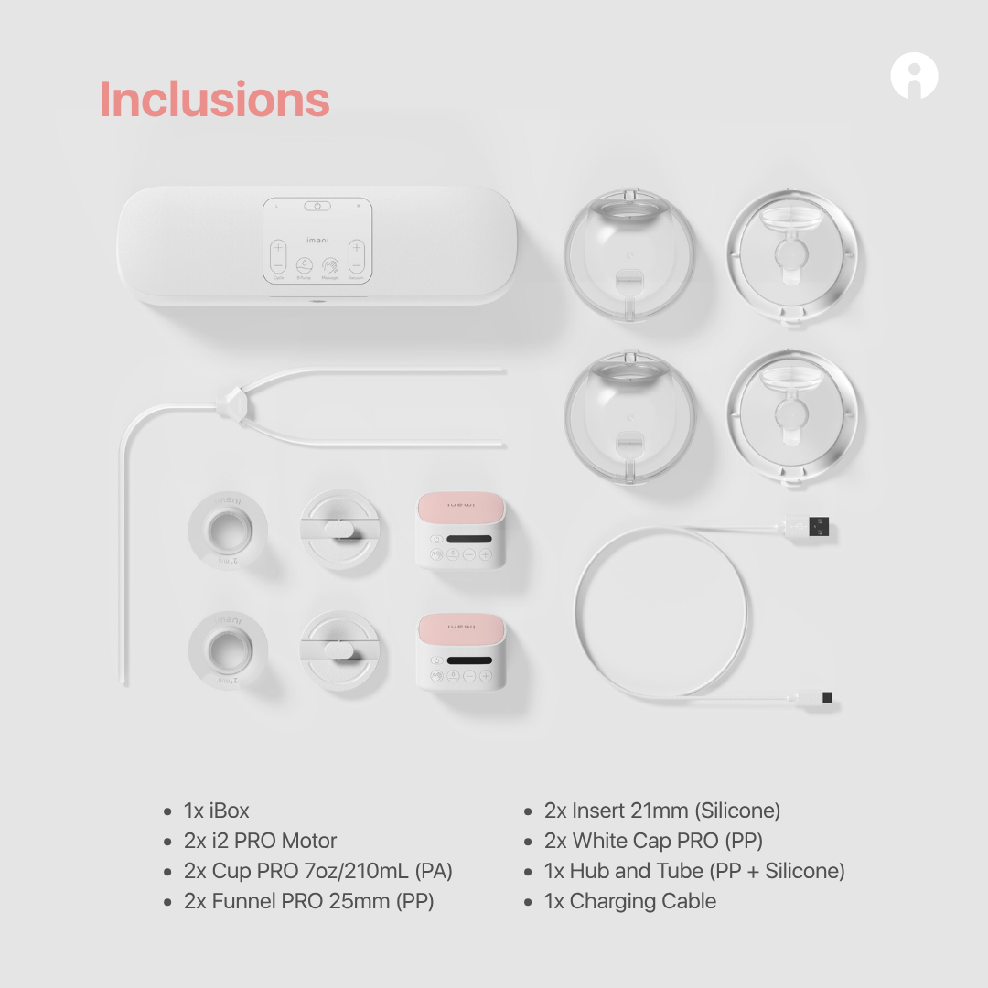 iBox PRO Wearable and Hospital-Grade Breast Pump | 2-year warranty
