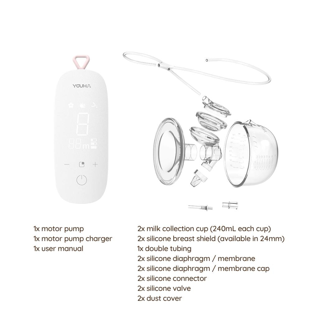 Youha Duo Handsfree Double Electric Breast Pump