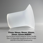 Silicone Flange Inserts