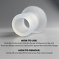 Silicone Flange Inserts