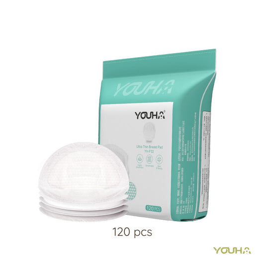 Ultra-Thin Disposable Breast Pads (120 Count) | Leak-Proof Breastfeeding Pads for Moms