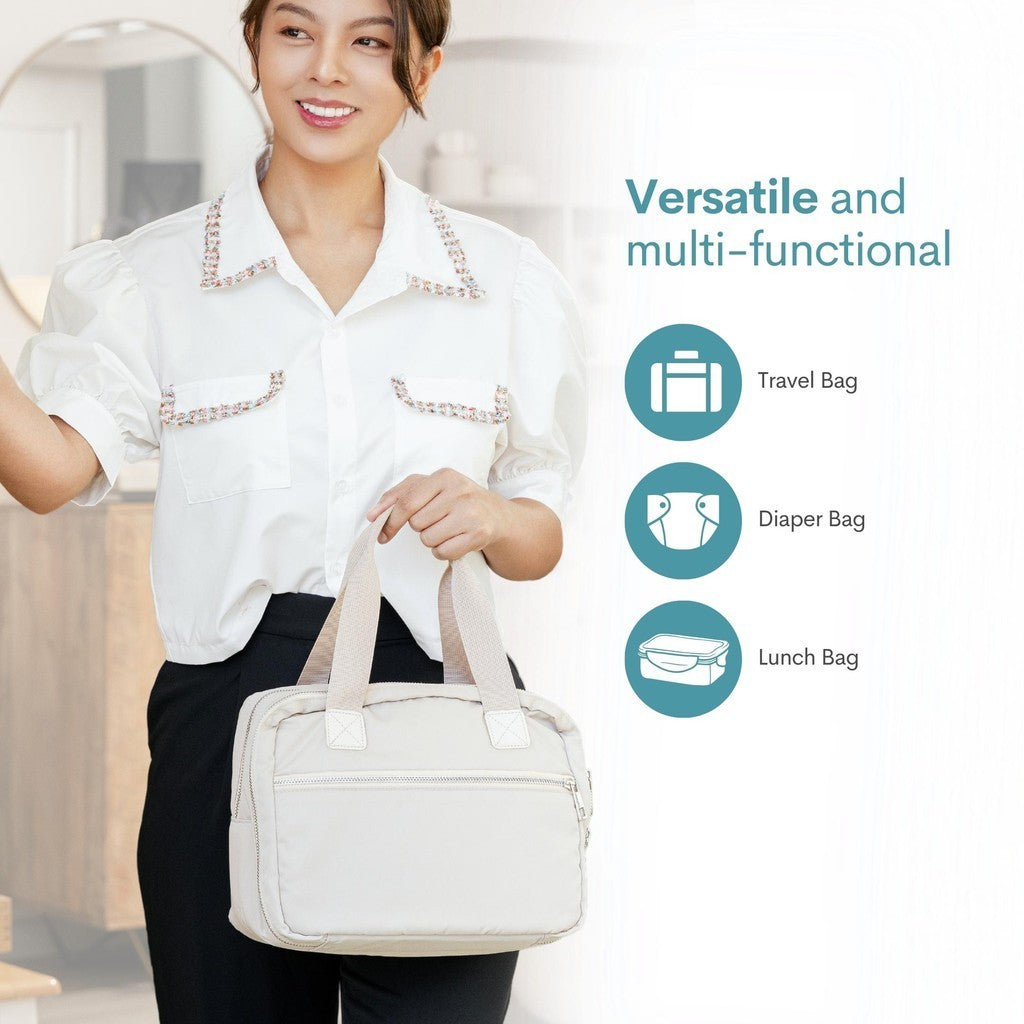 On-the-Go Pump and Nursing Cooler Bag Set