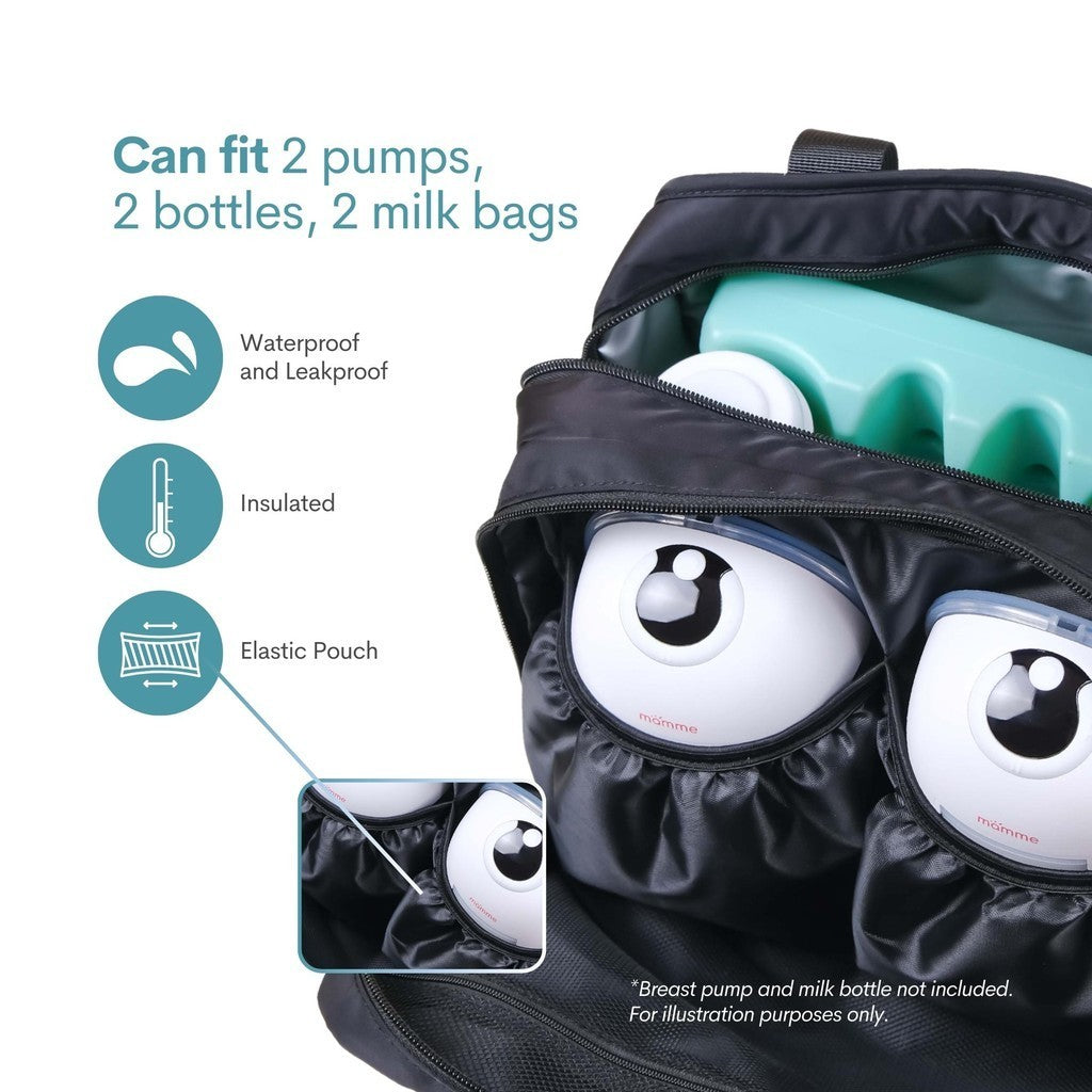 On-the-Go Pump and Nursing Cooler Bag Set