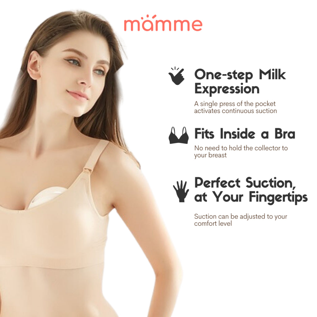 POD Wearable Silicone Breast Milk Collector