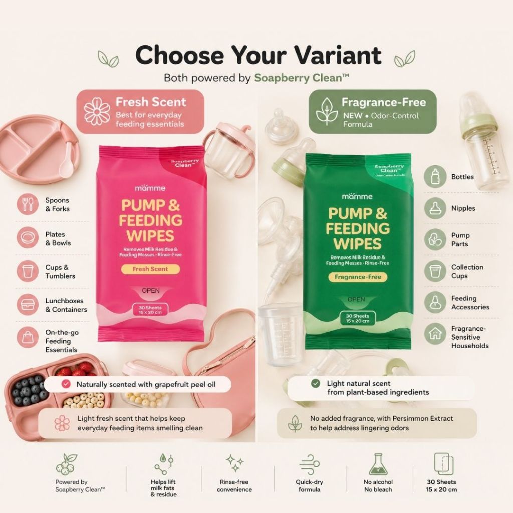 Pump & Feeding Wipes Fragrance-Free, 30 Sheets