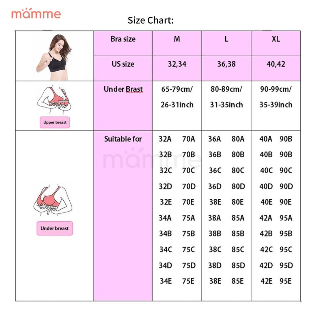 Mamme Maternity Nursing Bra