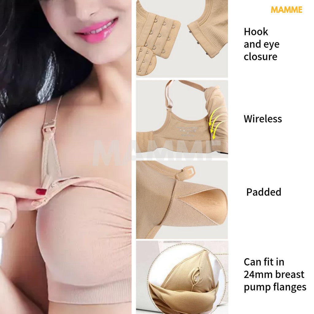 Mamme 2in1 Handsfree Pumping Nursing Bra